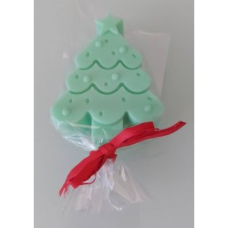 Jabón forma árbol Navidad
