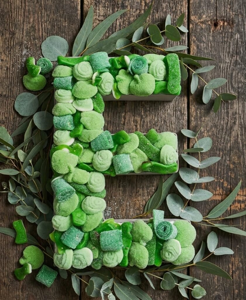 Tarta forma LETRA